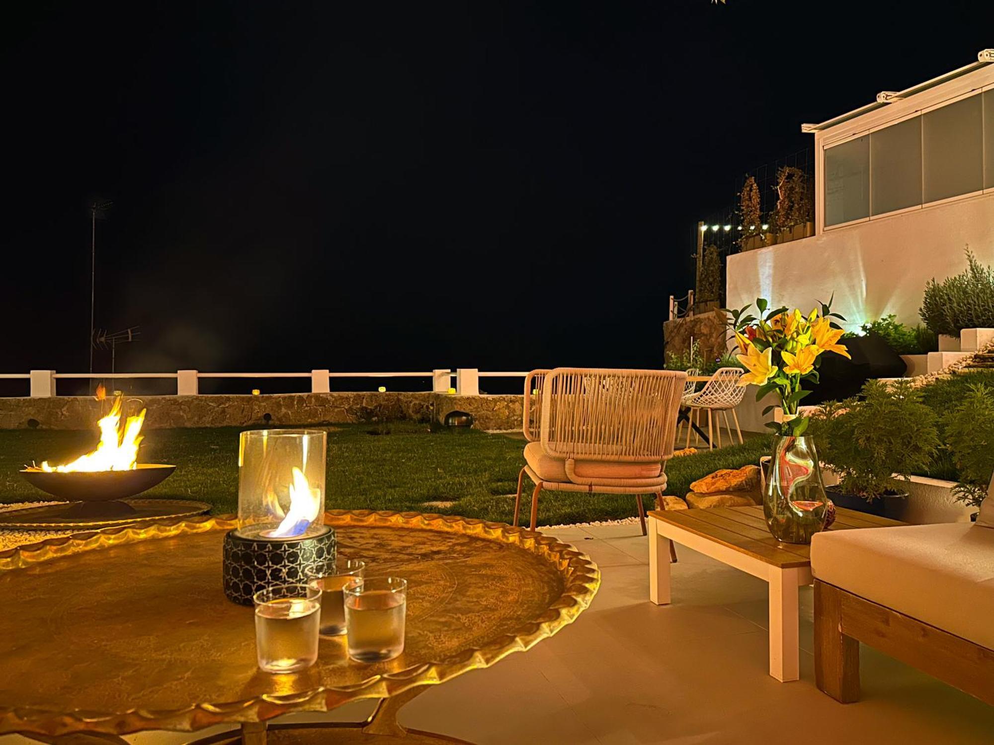 דירות טורמולינוס Private 250Sqm Garden Duplex, Jacuzzi, Cinema, Sea View Escape מראה חיצוני תמונה